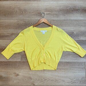 Maggie London Petite Yellow Cardigan – Petite Large